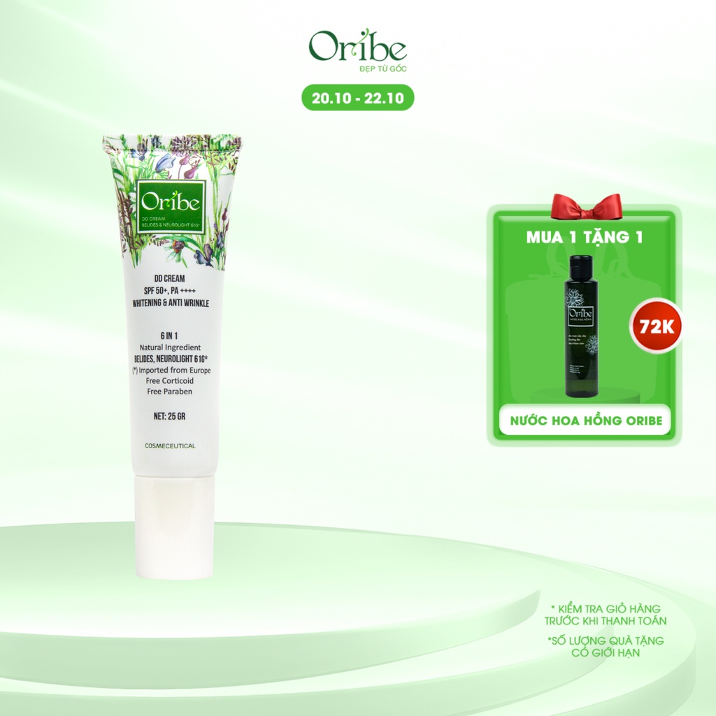 Kem Nền Che Khuyết Điểm Oribe Đa Dụng Làm Trắng Da Chống Nắng Kiềm Dầu Chống Lão Hóa 6in1 25g