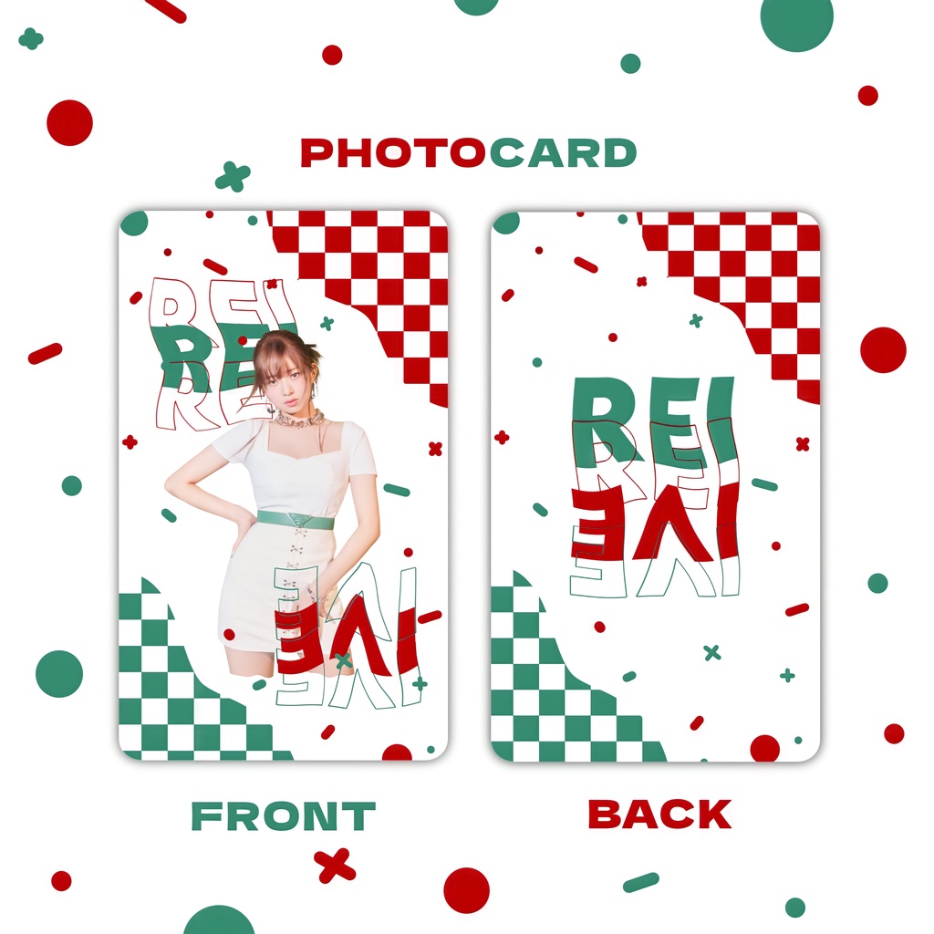 Card bo góc Rei (Ive) - Discombobulate shop