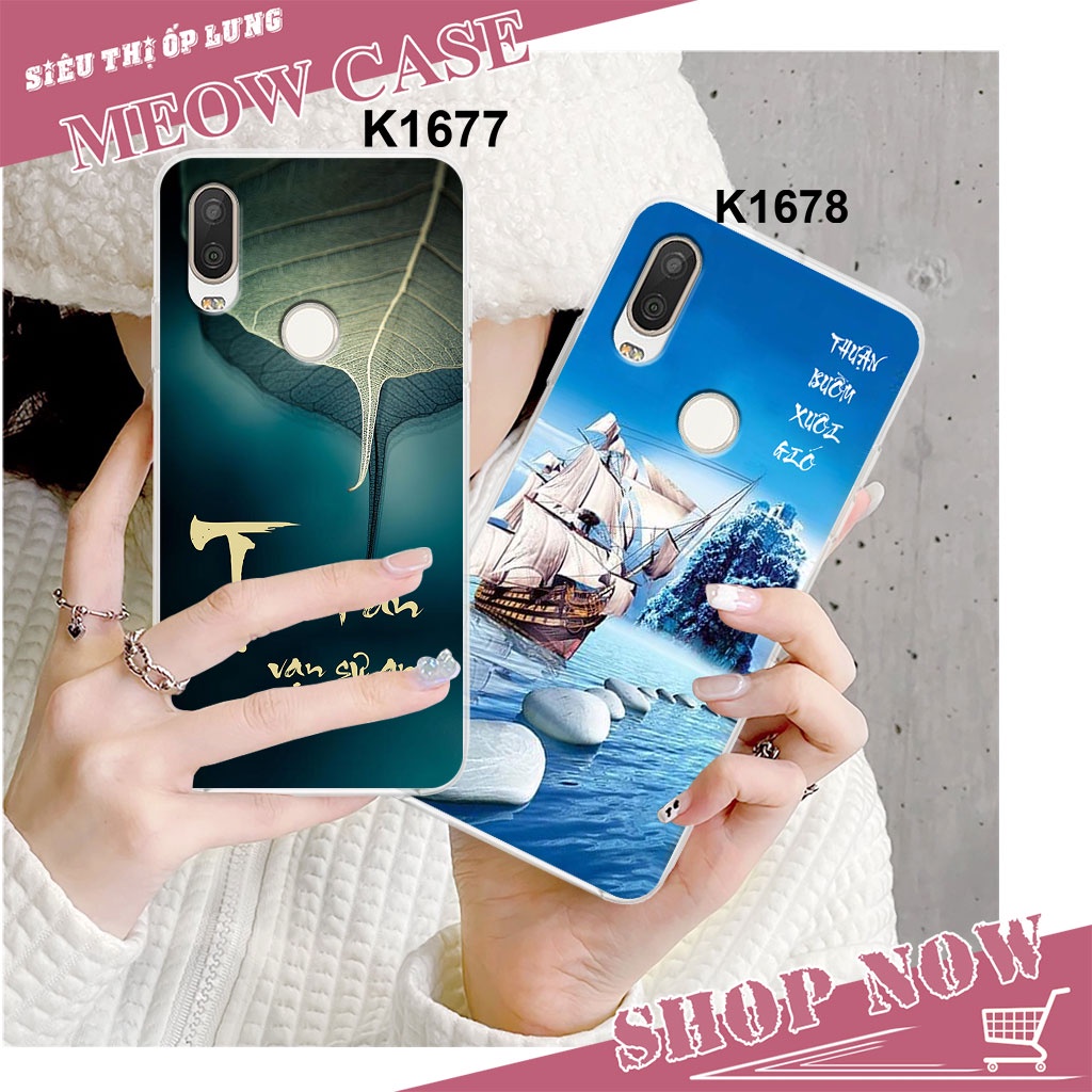 Ốp dẻo trong Vsmart Active 1 / Active 1 Plus / Active 1+ in hình thư pháp siêu đẹp,siêu chất lượng