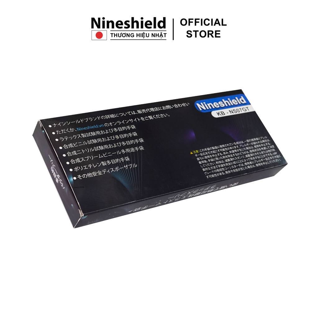 Hộp 100 găng tay đa năng Nineshield KB NS07GT [Mã BMLTB200 giảm đến 100K đơn 499K]