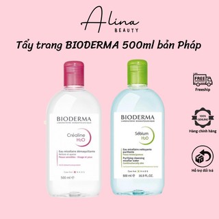 Nước tẩy trang Bioderma 500ml ,nước tẩy trang Pháp làm sạch sâu da mặt
