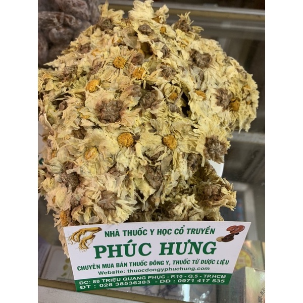 Cúc hoa thơm nấu nước sâm, pha trà hoa mát gan, giải độc_ loại 1