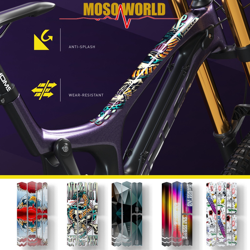 Miếng Dán Trang Trí Khung Trước Bảo Vệ Khung Xe Đạp Leo Núi