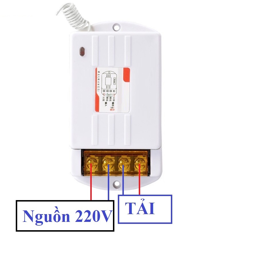 Công tắc điều khiển từ xa Honest HT-6220ZRD 1000m công suất lớn 30A - HÀNG CHÍNH HÃNG