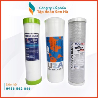 Bộ lõi lọc thô 1,2,3 Cty Sơn Hà , Bộ 3 lõi lọc , Lõi lọc nước