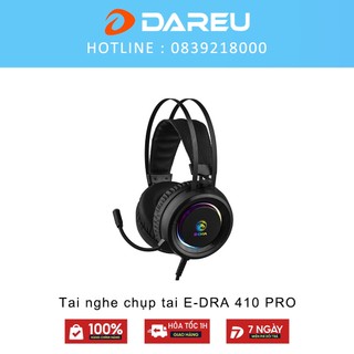 Tai nghe chụp tai E-Dra EH412 PRO - Giả lập âm thanh vòm 7.1, LED RGB, Vành tai lớn - Bảo hành 24 tháng - Lỗi 1 đổi 1