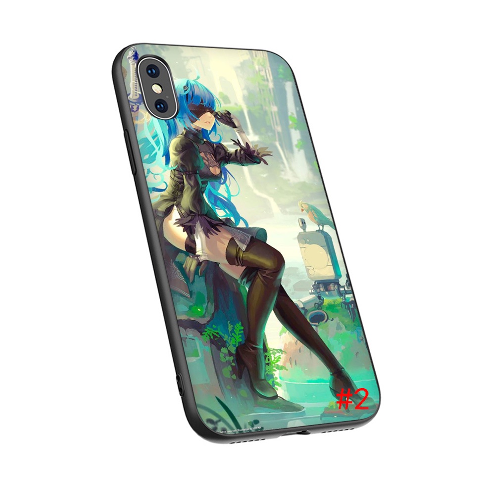 Ốp Điện Thoại Silicon Mềm Hình Anime Hatsune Miku Cho iphone 11 12 13 Pro Max Mini 45HNH
