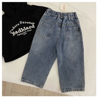 quần jeans ống đứng cao cấp cho bé