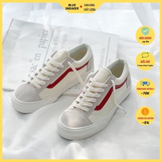 Giày Sneaker Vans Kelly Trắng Đỏ