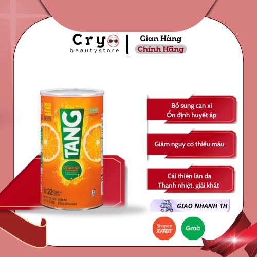 Bột Cam Tang 2.04kg Mỹ, Thơm Ngon,Giàu Vitamin C,Tăng Sức Đề Kháng