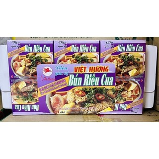 Lốc Viên gia vị nấu Bún riêu/Bún mắm Việt Hương (12 viên x 74g)