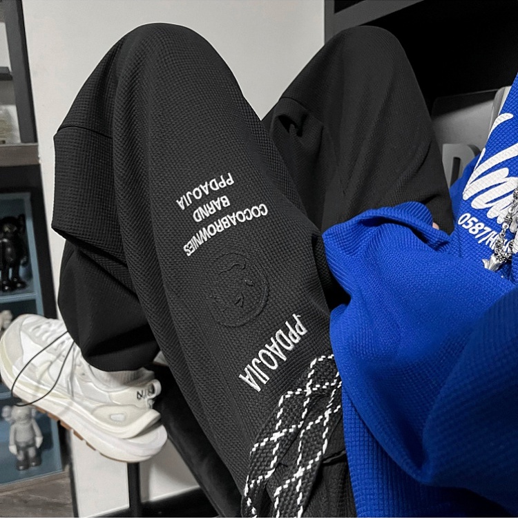 Quần ống rộng Lưng Cao Thời Trang Hàn Quốc Cho Nam Nữ