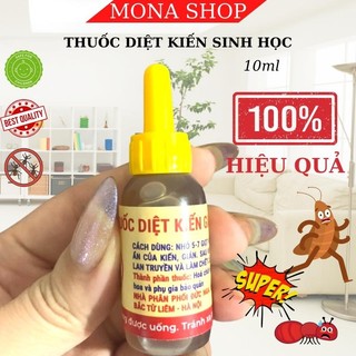 Thuốc diệt kiến gián sinh học lọ 10ml lọ diệt kiến gián hiệu quả cao thân thiện môi trường mona shop