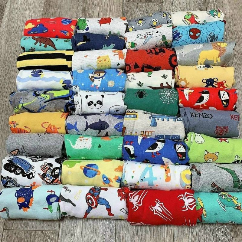 Quần Dài Bé Trai Bé Gái Cotton Borip Xuất 8-20kg Quần Thu Đông Bé Trai Bé Gái