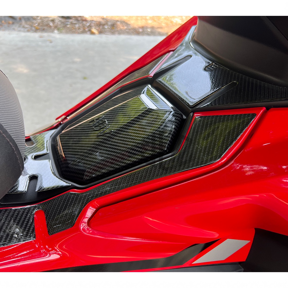 Ốp Bảo Vệ Bình Xăng Xe Mô Tô Honda ADV150 ADV 150 ADV160 2019-2022 Bằng Sợi Carbon