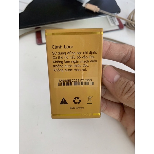 Pin masstel izi55 chính hãng mới 100%