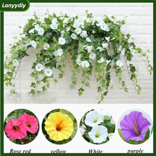 1 Chùm Hoa Nhựa Giả Treo Tường Trang Trí