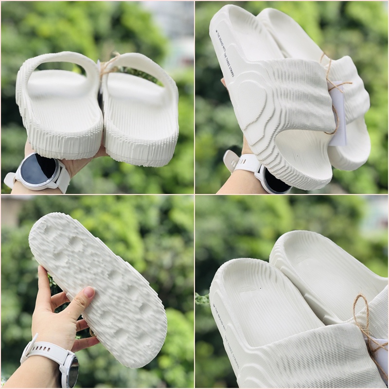 Dép ADILETTE 22 😍 Freeship + Box hãng + Lùi 1 size♥️ Dép đúc DAS nguyên khối quai ngang nam nữ chất xin, kèm tag đầy đủ