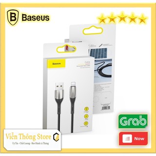 Cáp sạc nhanh baseus calsp dây đầu usb hỗ trợ sạc nhanh - siêu bền - chống gẫy - đèn led