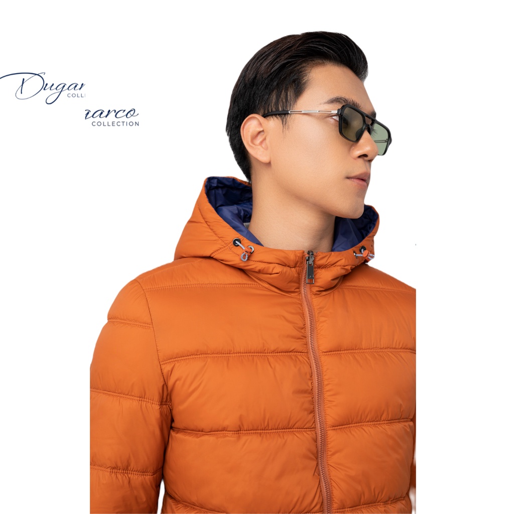 Áo khoác phao DUGARCO nam 3 lớp siêu nhẹ cao cấp tính năng trượt nước 228JK22085