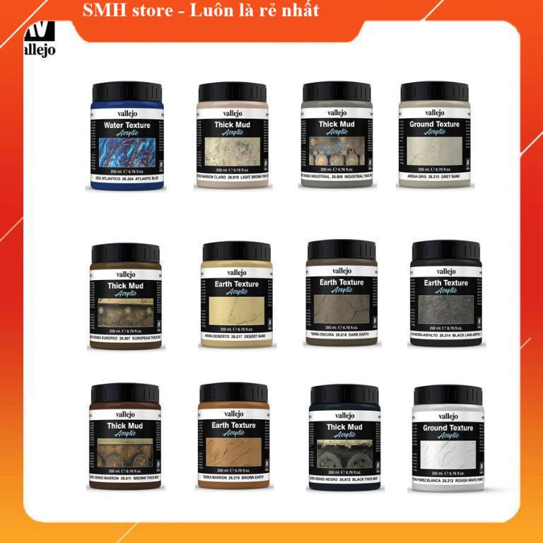 Bùn đất làm sa bàn hiệu ứng cao cấp vallejo Diorama Effects