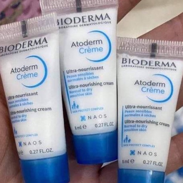 Kem Dưỡng Ẩm Cho Da Thường Nhạy Cảm Da Khô Bioderma Atoderm Cream - The Skincare Shop