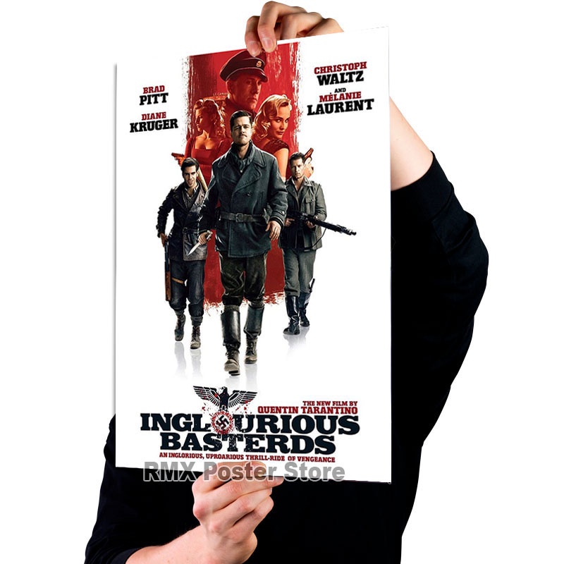 Poster Giấy Kraft In Hình Phim Kill Bill Pulp Fiction Trang Trí Phòng Khách Phong Cách Vintage