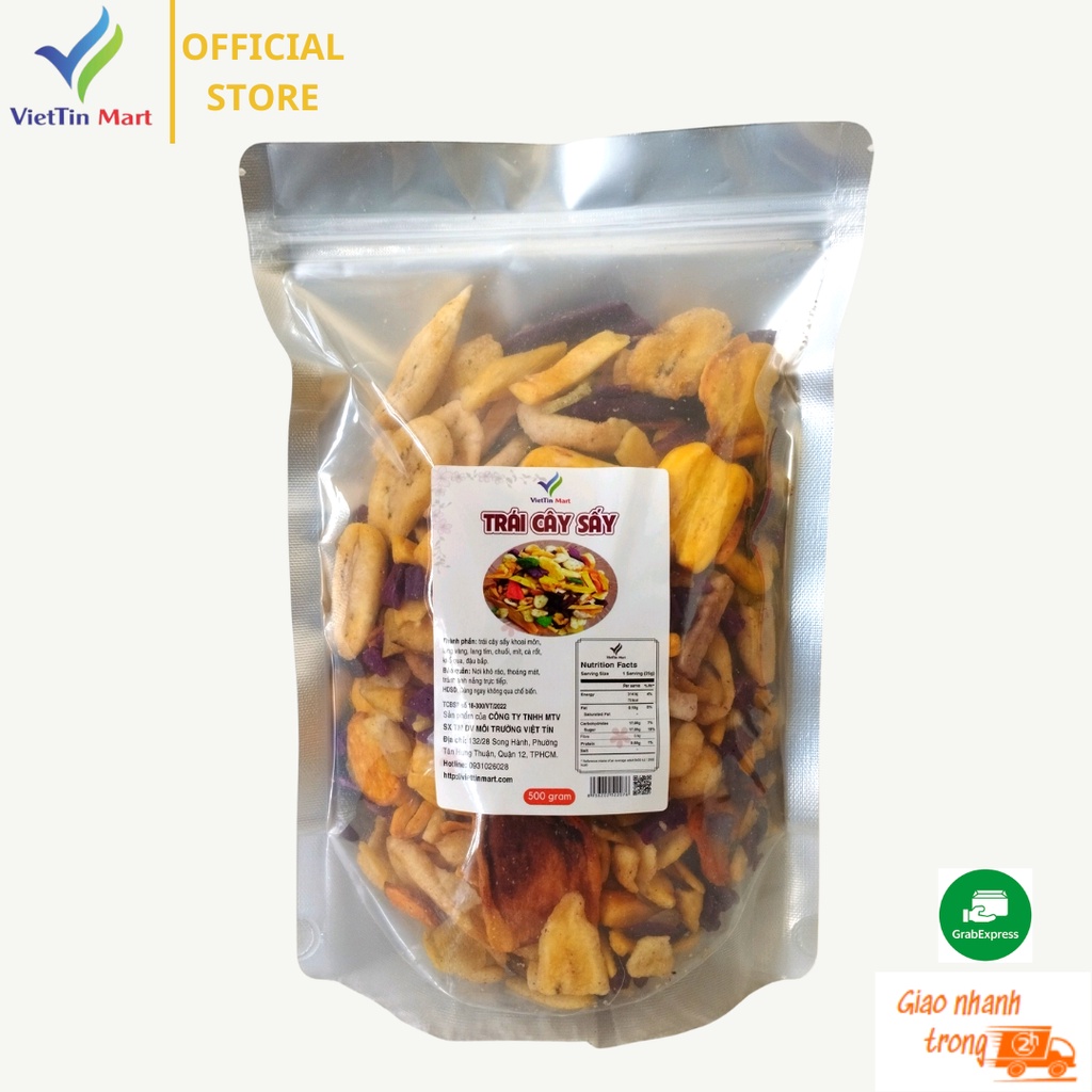 Trái Cây Sấy Thập Cẩm Hàng Vụn Viettin Mart 1kg