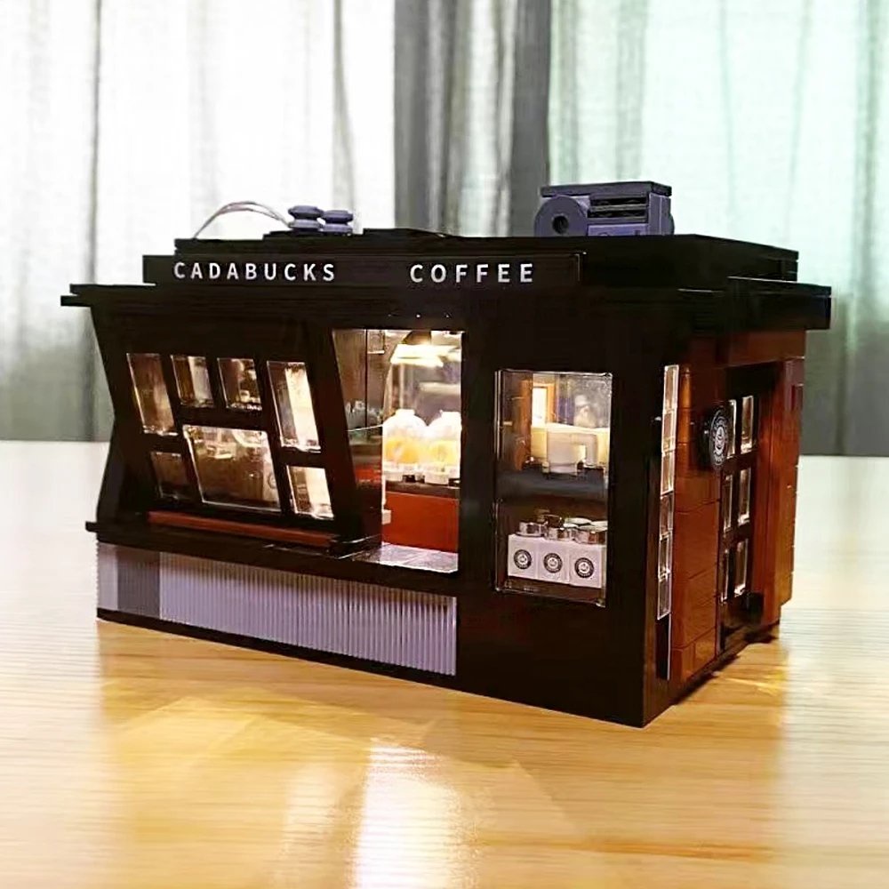 Đồ Chơi Lắp Ráp Mô Hình 3D CaDA Quán Cafe CadaBucks C66005 (768 mảnh) [Non Lego]