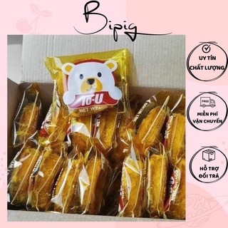 Bánh Bông Lan Phủ Chà Bông - Bánh Ruốc Gấu 1 cái