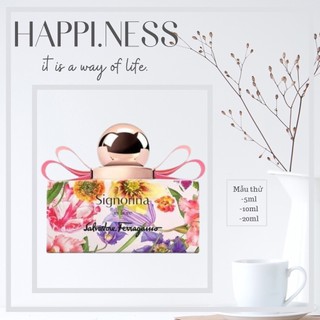 Nước hoa 🌟 nước hoa 𝐒𝐈𝐆𝐍𝐎𝐑𝐈𝐍𝐀 in fiore fashion edition 5ml/10ml/20ml