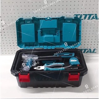 Bộ 32 chi tiết dụng cụ kèm thùng đồ nghề 17 inch total thkthp20326