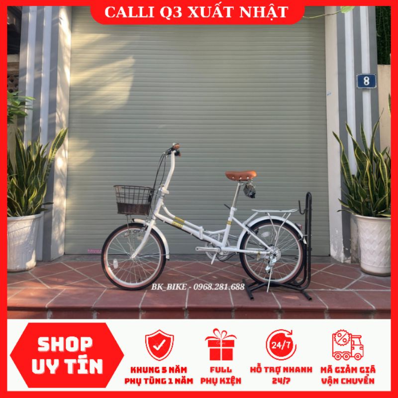 Xe Đạp Gấp CALLI Q3 - Thương Hiệu Mỹ, Xuất Nhật