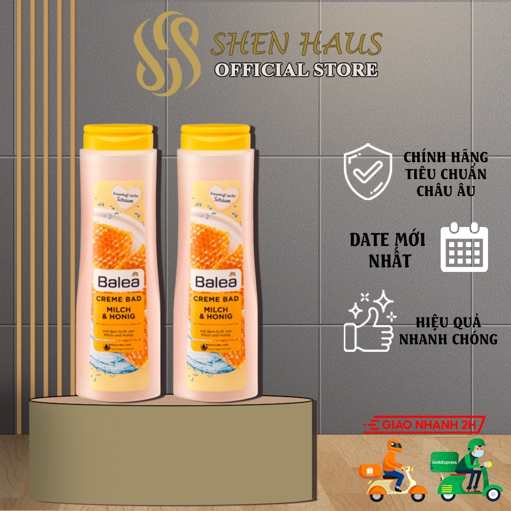 Sữa Tắm Balea Creme Bad Milch & Honig 750ml Hàng Nội Địa Đức