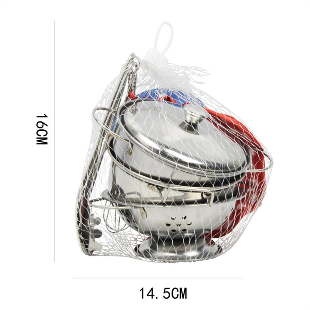 Đồ chơi trẻ em Nấu Ăn Nhà Bếp Bằng Nhựa Không Gỉ Cho Bé