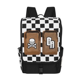 (40cmx50cm) Balo đi học Banawa nhiều ngăn có ngăn đựng laptop nam nữ unisex - Statement Backpack - Màu Đen