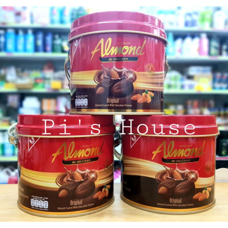 SOCOLA HẠNH NHÂN ALMOND THÁI LAN XÔ 220G