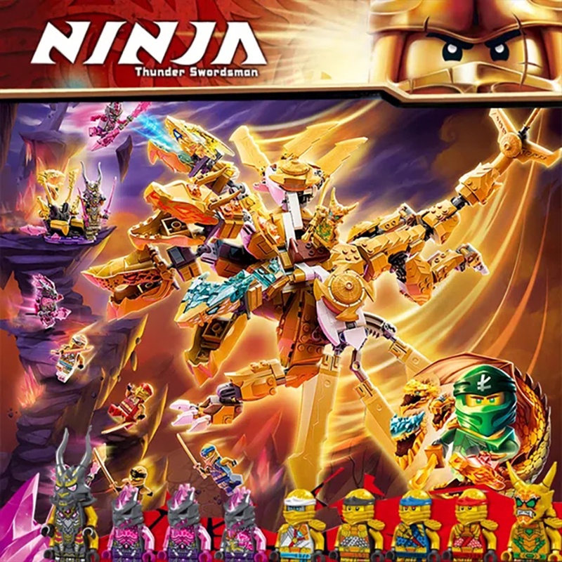 Đồ Chơi NINJAGO Lloyd 'S Gold Dragon 71774