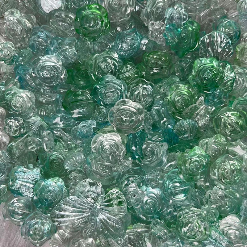 Ốp Điện Thoại Chất Liệu ABS Hình Hoa Đính Ngọc Trai / Bướm / Người Ngoài Hành Tinh Độc Đáo DIY