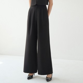 Carolyn - quần culottes đen barbara