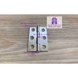 Bản lề lá tủ inox 50mm
