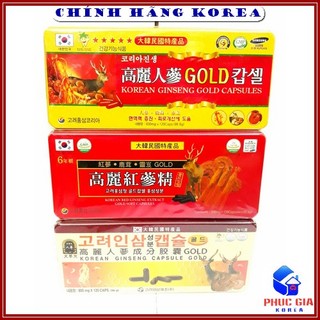 Viên Đạm Hồng Sâm Hàn Quốc Tổng Hợp, Hộp 120 viên