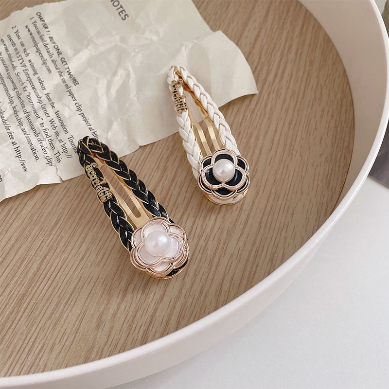 Kẹp Tóc Hình Hoa Phong Cách Retro Ngọt Ngào