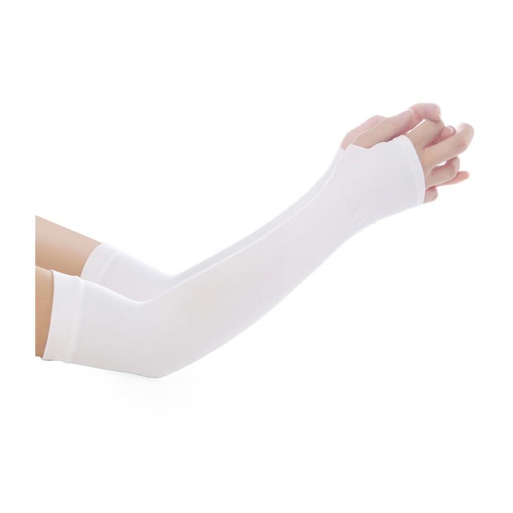 1 Đôi Găng Cánh Tay Chống Nắng Và Tia UV Dùng Chạy Bộ / Chạy Bộ / Chơi Thể Thao Ngoài Trời