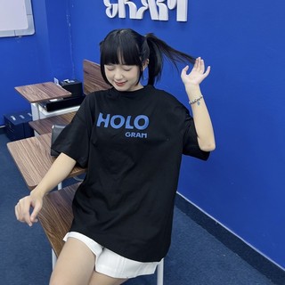 Áo thun tay lỡ Hologram tee