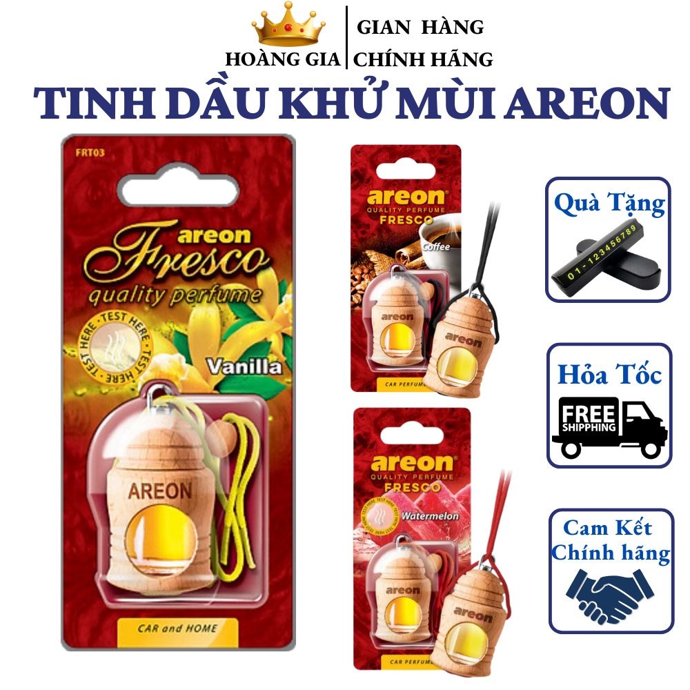 Tinh Dầu AREON - Tinh Dầu Khử Mùi Areon Chính Hãng Khử Mùi Xe Hơi Nhập Khẩu Bulgaria Nhiều Mùi