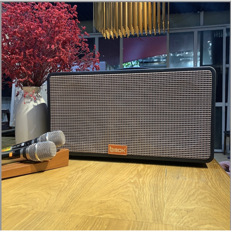 Loa karaoke xách thay Romax B-220 công suất 100W, Hàng chính hãng, bảo hành 12 tháng