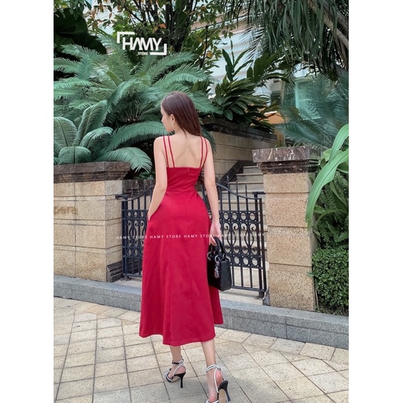 Đầm Yếm Dây Hoa