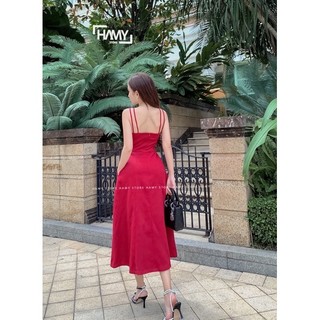 Đầm Yếm Dây Hoa