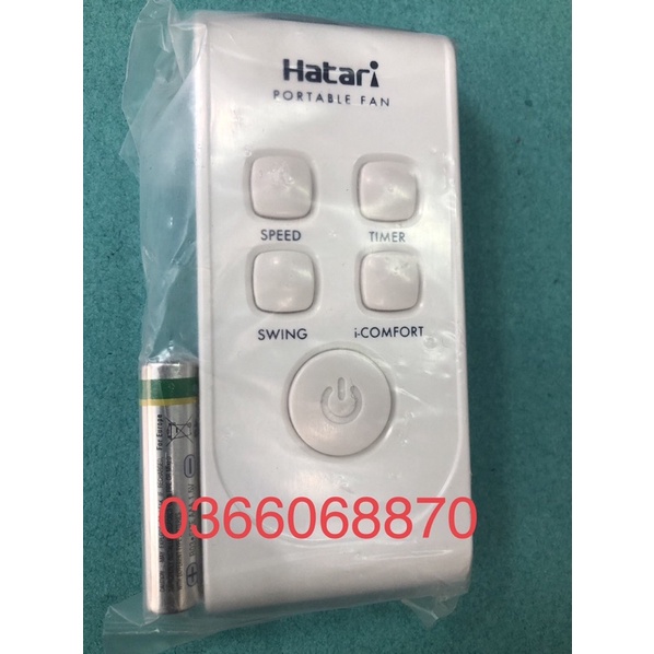 Điều điều khiển quạt HATARI quạt lửng